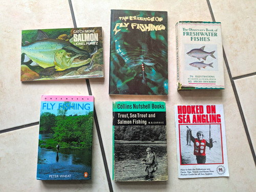 Fishing paperback book lot - fishing,