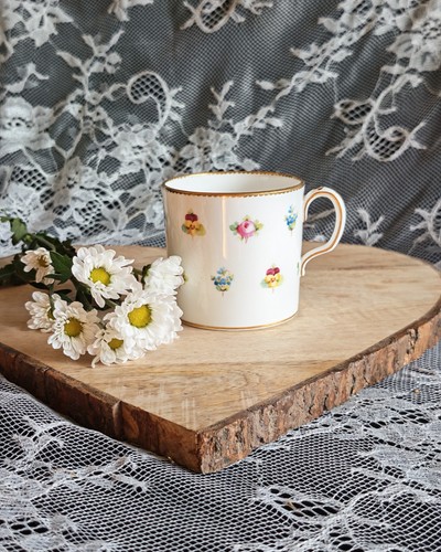 Antique minton floral bone - minton,