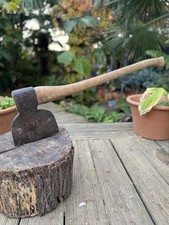 Vintage Brades Topping Axe 4 1/2lbs - Riveted Due To Delamination - Wall Hanger