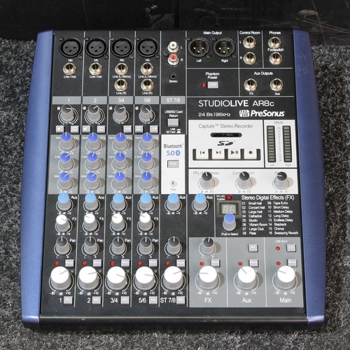 Presonus studiolive ar8c usb - studiolive, usb-c