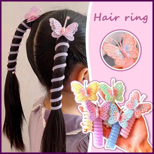 Telephone wire elastic hair - telephone,