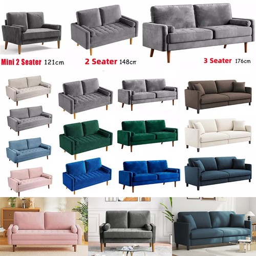 Modern velvet sofa teddy - modern,