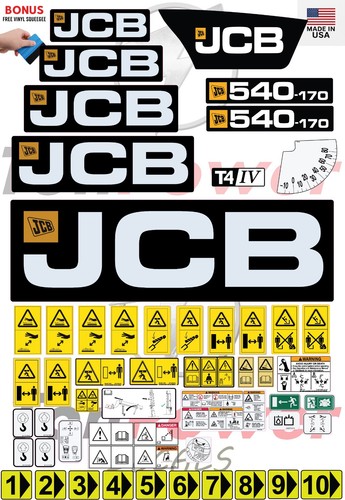 Fits jcb 540 170 - 540-170, (tier