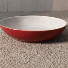 Pair of Denby Stoneware Red