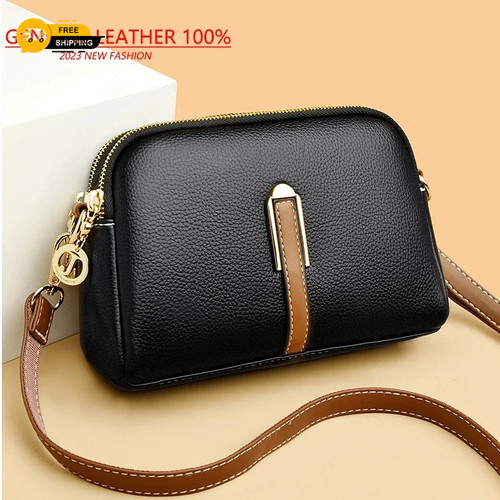Luxury women cowhide leather - luxury,