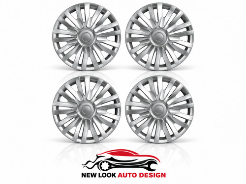 Silver wheel trims - 14”,