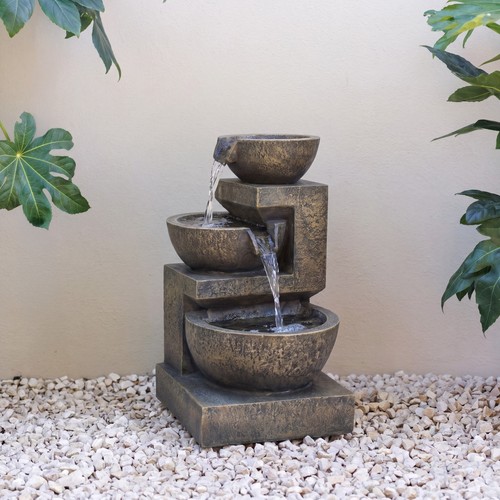 Tier cascading water feature - 3,