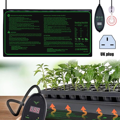Seedling heat mat with - heat,