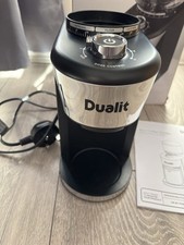 Dualit burr coffee grinder - dualit,