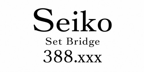Seiko 388430 setting lever - setting,