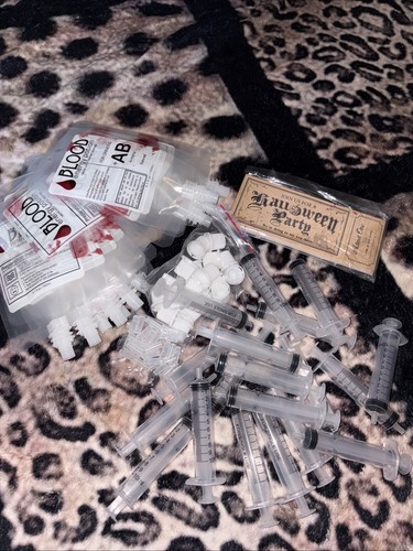 Party shot syringes drink - party,