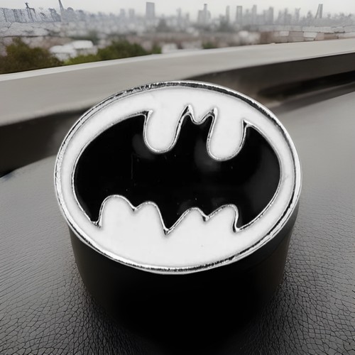 Eye catching batman enamel pin - eye,