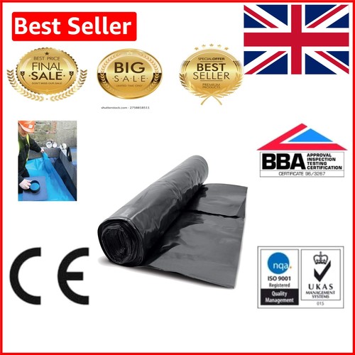Extra heavy duty 300mu black - duty,