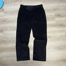Polo Ralph Lauren Trousers Black Mens W32 L30 Corduroy Cord Classic Fit