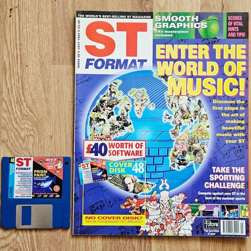Atari format magazine - atari,