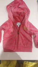 Juicy Couture Velour Tracksuit Top Age 6m Pink