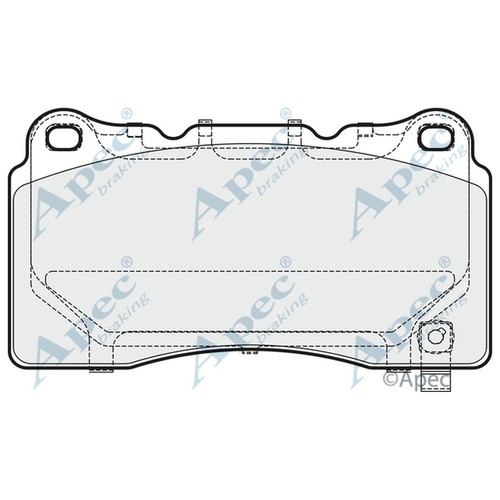 Brake pads set - set, vauxhall