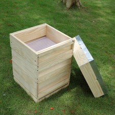 UK Beekeeper Beekeeping Honey Bee House Wooden Hive Frames Beehive Brood Box UK