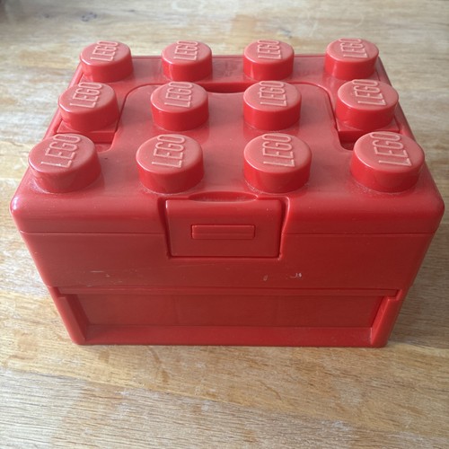 Lego official red storage - official,