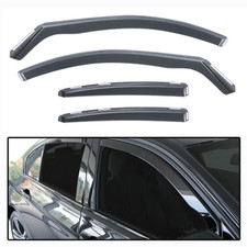 4pcs Wind Deflectors Tinted For BMW 3 Series F30 4 Door Saloon 2012-2018 + Clips