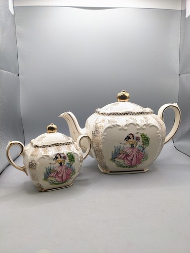 Vintage sadler cube teapot - sadler,