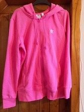 adidas track suit jacket pink