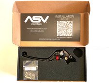 ASV multiple Ducati, Ninja H2 / R, Rocket 3  F3 Long Black Clutch Lever