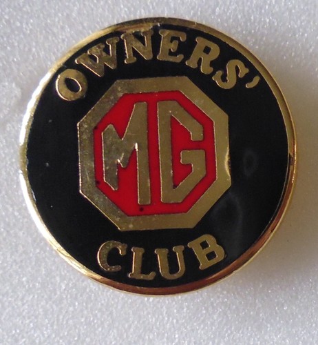 Owners club enamel badge - owners,