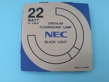 22W NEC T9 8inch Blacklight circular fluorescent for bug killer