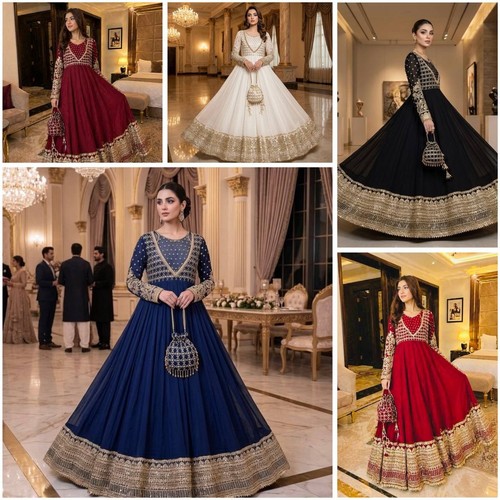 Pakistani wedding gown indian - gown,