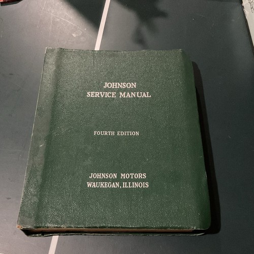 Vintage johnson motors service - vintage,
