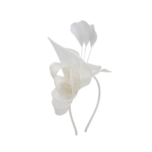 Women feather loop fascinator - women,