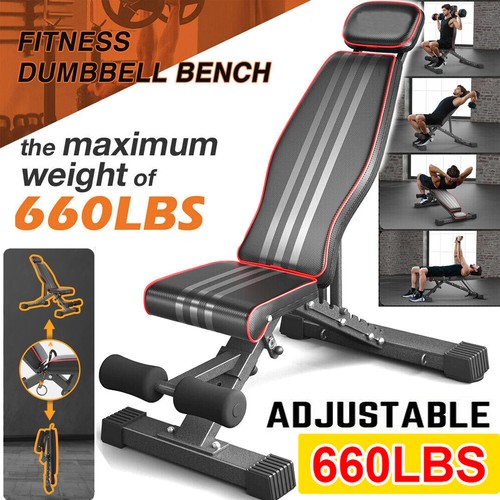 Weight bench adjustable - bench,