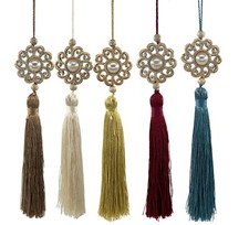 Large Decorative Key Tassel /