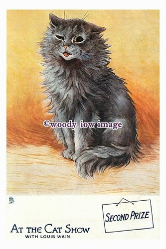 Rp13108 louis wain cat at - rp13108,