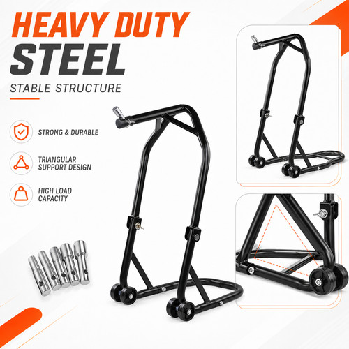 Motorcycle front wheel stand - motorcycle,