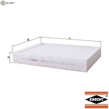 FILTER CABIN AIR LA 1263 FOR