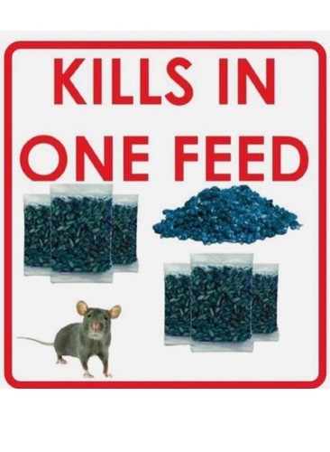 Rodent poison bait killer - bait,