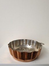 Metalutil Copper Jelly Mould / Cake Pan Fruits Design Made In Korea D - 17.5cm