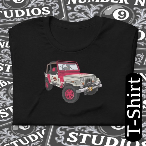 Jurassic park jeep colour - park,
