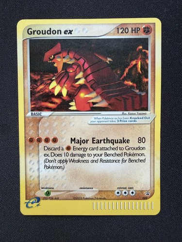 2003 pokémon groudon - 2003, #002