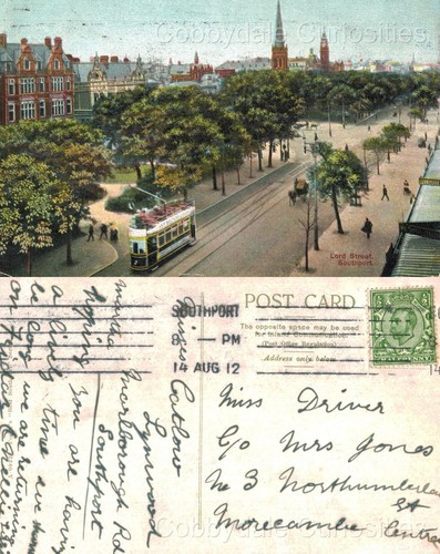 Vintage postcard lord street - -,
