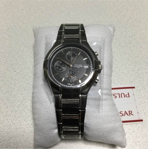 Seiko pulsar black - black, alarm