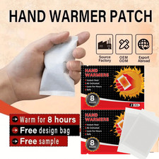 80PCS HOT HANDS HAND WARMERS UP TO 10 HOURS OF HEAT ELDERLY OUTDOOR ACTIVITIES~