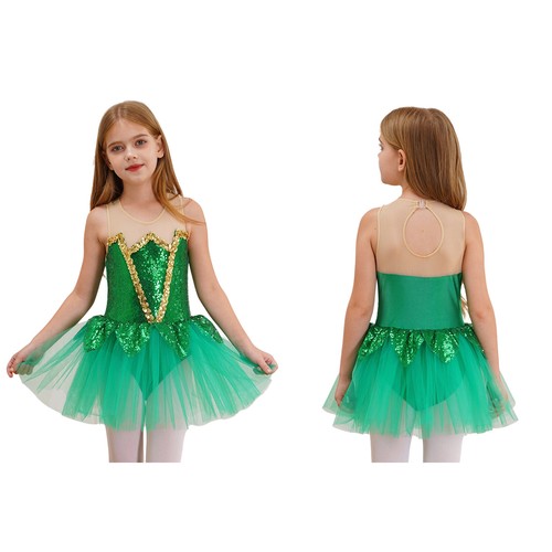 Girls christmas green - christmas,