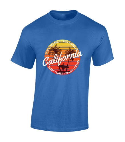 California west coast mens - california, t