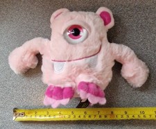 Pink Monster Plush Soft Cuddly Alien Stuffed Animal Keel Toys Kids Collectable