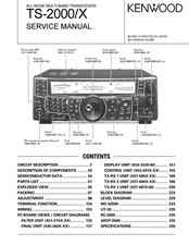 Service manual for Kenwood