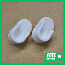 102116 x 2 IKEA TRYSIL SYVDE MAMMUT HOFORS Rail Support Brackets - WHITE