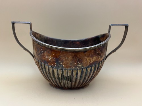 Antique silver plated - , sugar